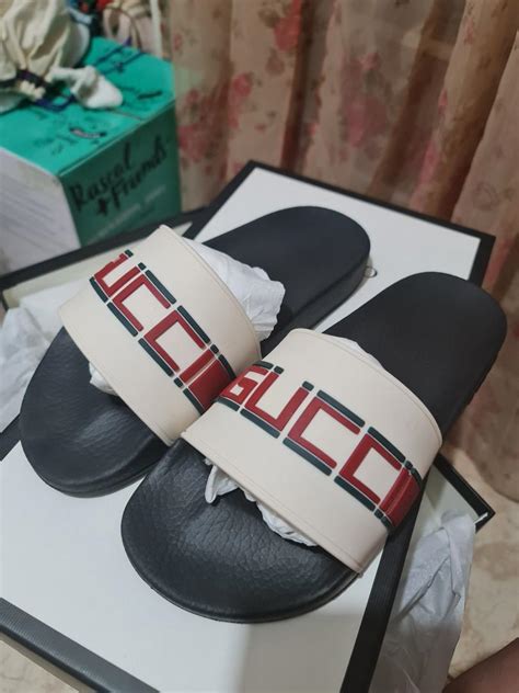 gucci dress slides|authentic Gucci slides.